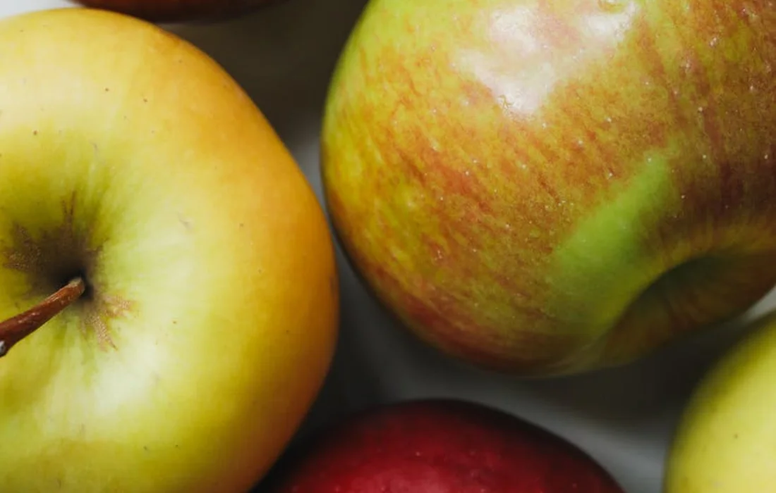 Close-up of apples to illustrate fruit treats for rabbits
